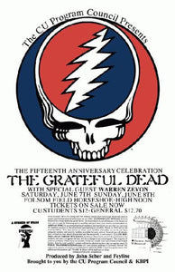 Grateful Dead - Boulder 1980 (Poster)