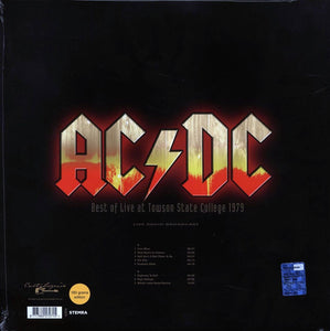 AC/DC - Best Of Live At Towson State College 1979 Live Radio Broadcast (Vinyl/Record)