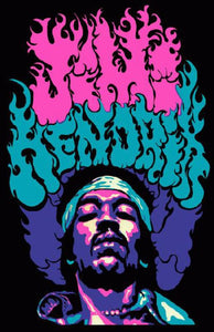 Jimi Hendrix - 1969 (Poster)