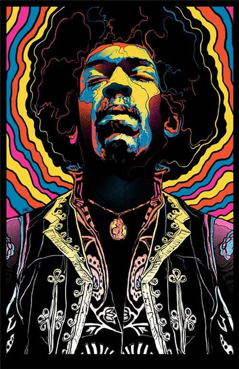 Jimi Hendrix - Art Print (Poster)