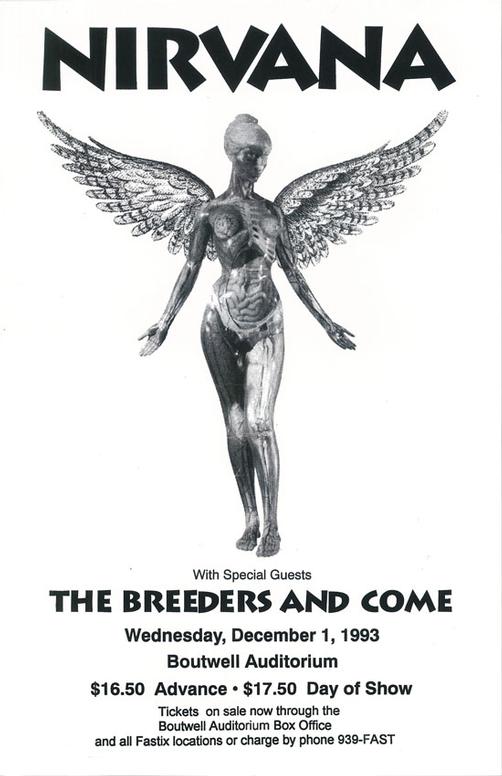 Nirvana - Birmingham AL 1993 (Poster)