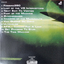 Cargar imagen en el visor de la galería, Album cover with tracklist on a green and black gradient background
