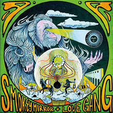Cargar imagen en el visor de la galería, Smokey Mirror / Love Gang - Split front album cover.