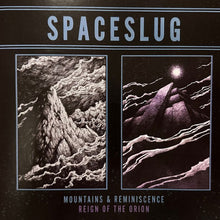 Load image into Gallery viewer, Spaceslug - Reign Of The Orion + Mountains &amp; Reminiscence front compact disc cover.