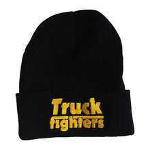 Charger l'image dans la galerie, Truckfighters - Logo black beanie hat with yellow logo.