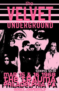 The Velvet Underground - Philadelphia 1968 (Poster)