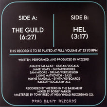 Load image into Gallery viewer, Wizzerd - Space Issue No 000 back vinyl record cover.