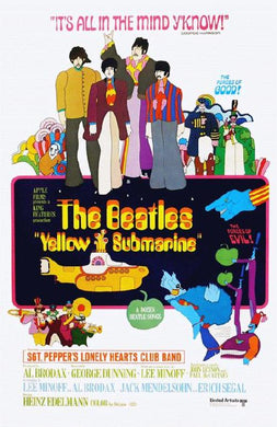 The Beatles / Yellow Submarine - Reprint 1968 (Poster)
