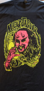 Mick's Jaguar - Satan's On The Phone T-Shirt