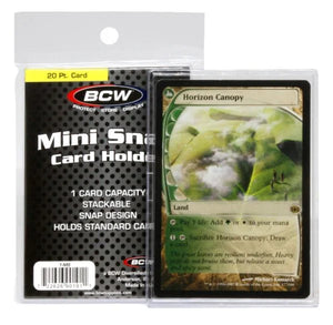 BCW: Mini Snap Card Holder