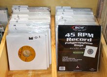 Load image into Gallery viewer, BCW:  Resealable 45 RPM Record Bags