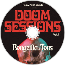 Load image into Gallery viewer, Doom Sessions Volume 4 - Bongzilla &amp; Tons (CD)
