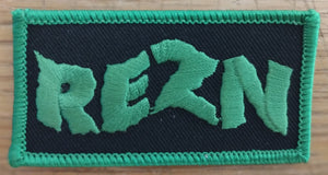 REZN - Black/Green Patch
