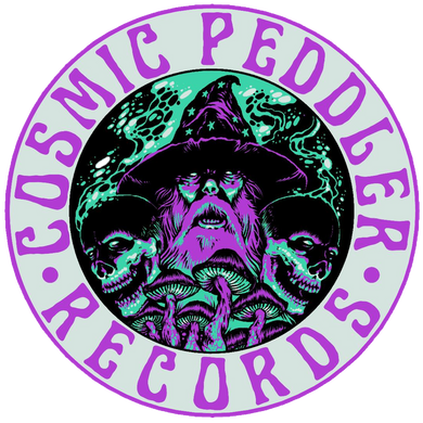 Cosmic Peddler Records - Logo Sticker
