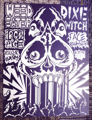 Rock Bottom - Weed Eater (artwork poster)