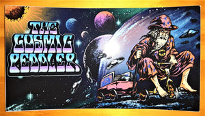 The Cosmic Peddler - Main Image Sticker
